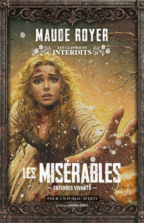 Couverture ebook de Les Misérables, de Maude Royer