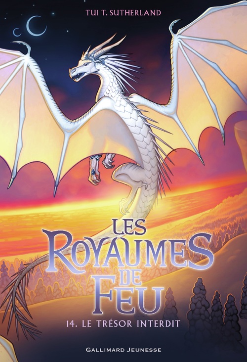 ebook cover of Les Royaumes de Feu (Tome 14) - Le Trésor Interdit, by Tui T. Sutherland