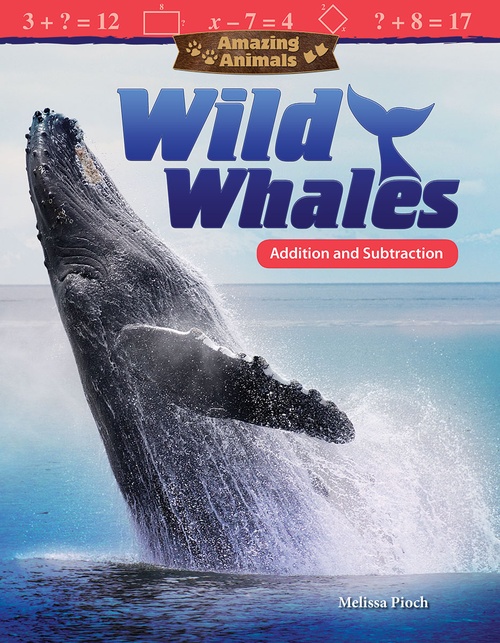 Couverture ebook de Amazing Animals: Wild Whales, de Melissa Pioch