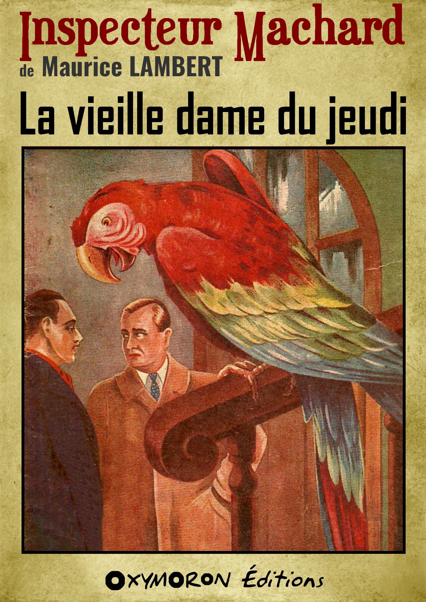 Couverture ebook de La vieille dame du jeudi, de Maurice Lambert