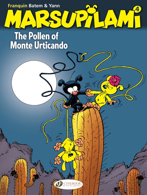 ebook cover of The Marsupilami - Volume 4 - The Pollen of Monte Urticando, by Bakoyannis, Franquin