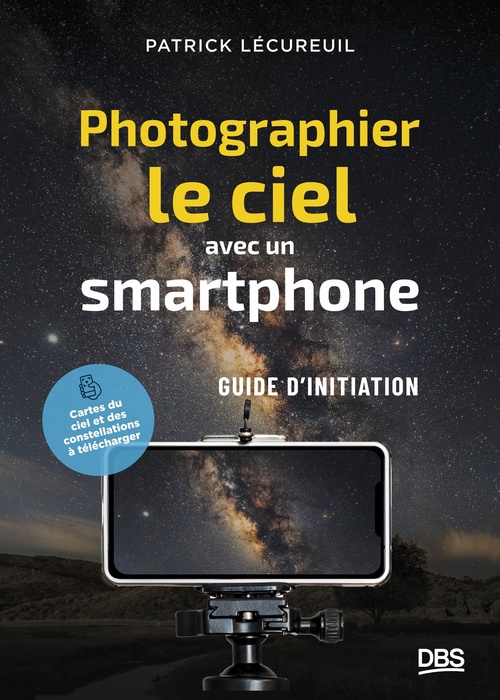 Couverture ebook de Photographier le ciel avec un smartphone, de Patrick Lécureuil