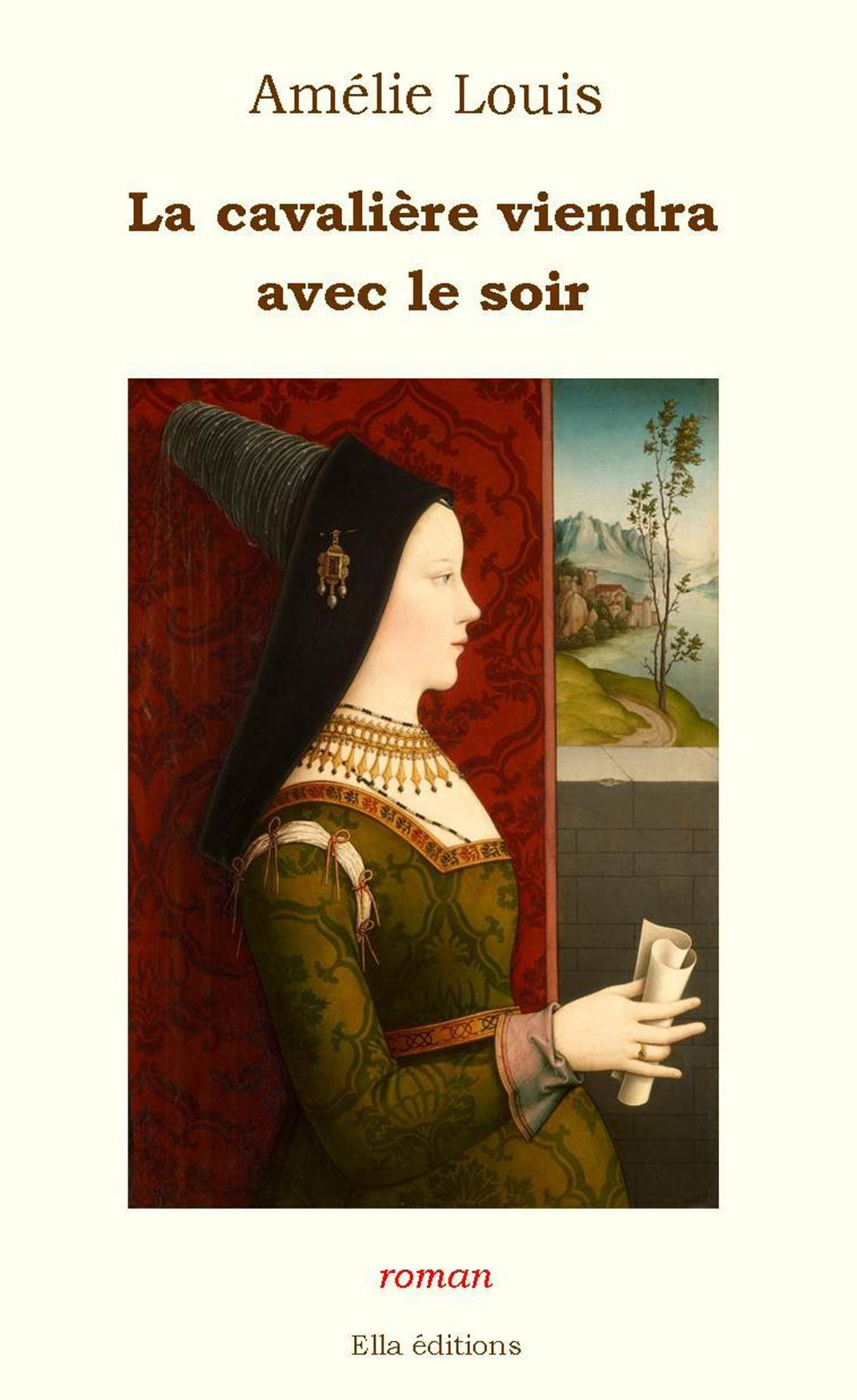 Couverture ebook de La Cavalière viendra avec le soir, de Amelie Louis
