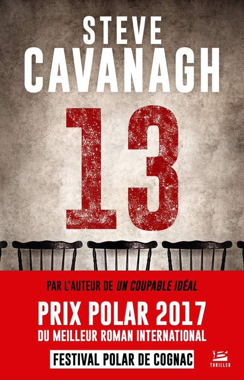 Couverture ebook de Une aventure d'Eddie Flynn, T3 : Treize, de Steve Cavanagh