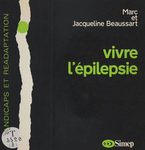 Couverture ebook de Vivre l'épilepsie, de Beaussart
