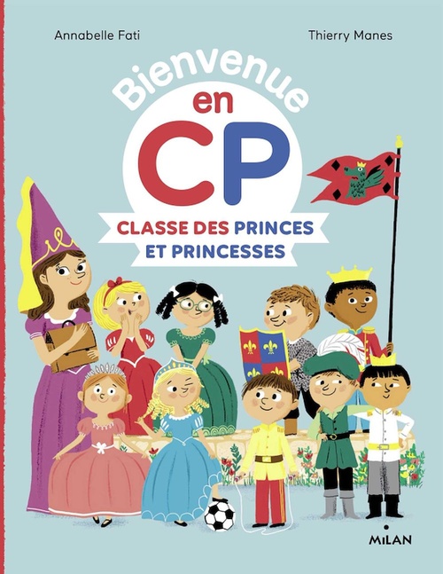 Couverture ebook de Classe des princes et princesses, de Annabelle Fati, Catherine Gueguen