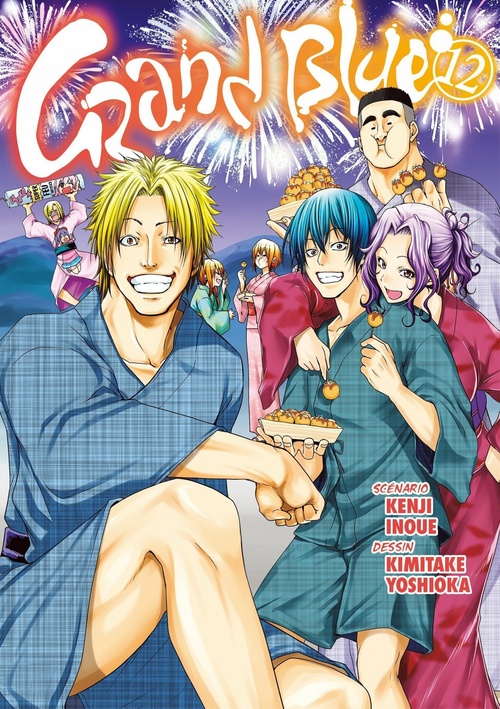 Couverture ebook de Grand Blue - Tome 12 - Grand Blue, de Kenji Inoue