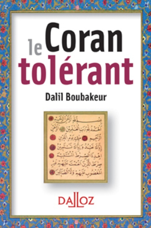 ebook cover of Le Coran tolérant, by Dalil Boubakeur