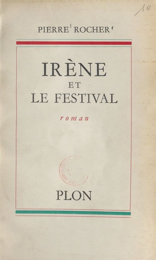 Couverture ebook de Irène et le festival, de Pierre Rocher
