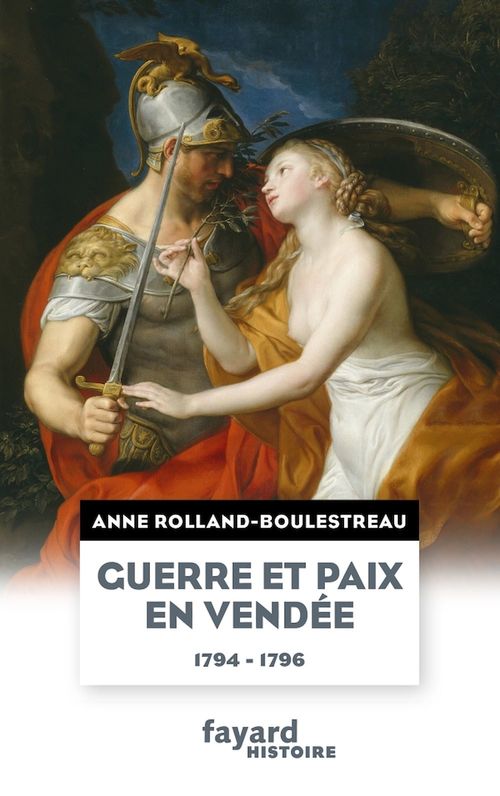 Couverture ebook de Guerre et paix en Vendée (1794-1796), de Anne Rolland
