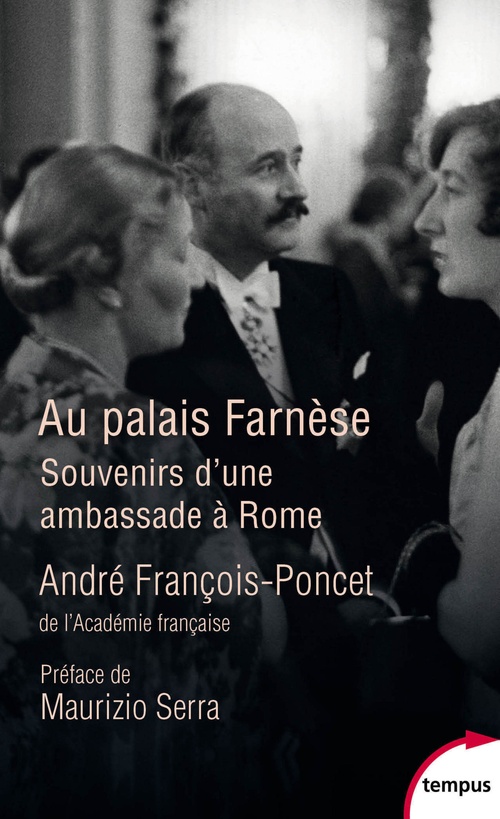 Couverture ebook de Au Palais Farnèse - Souvenirs d'une ambassade à Rome, de André François-Poncet