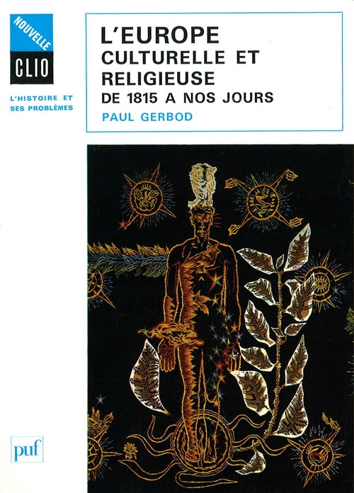 Couverture ebook de L'Europe culturelle et religieuse de 1815 à nos jours, de Paul Gerbod