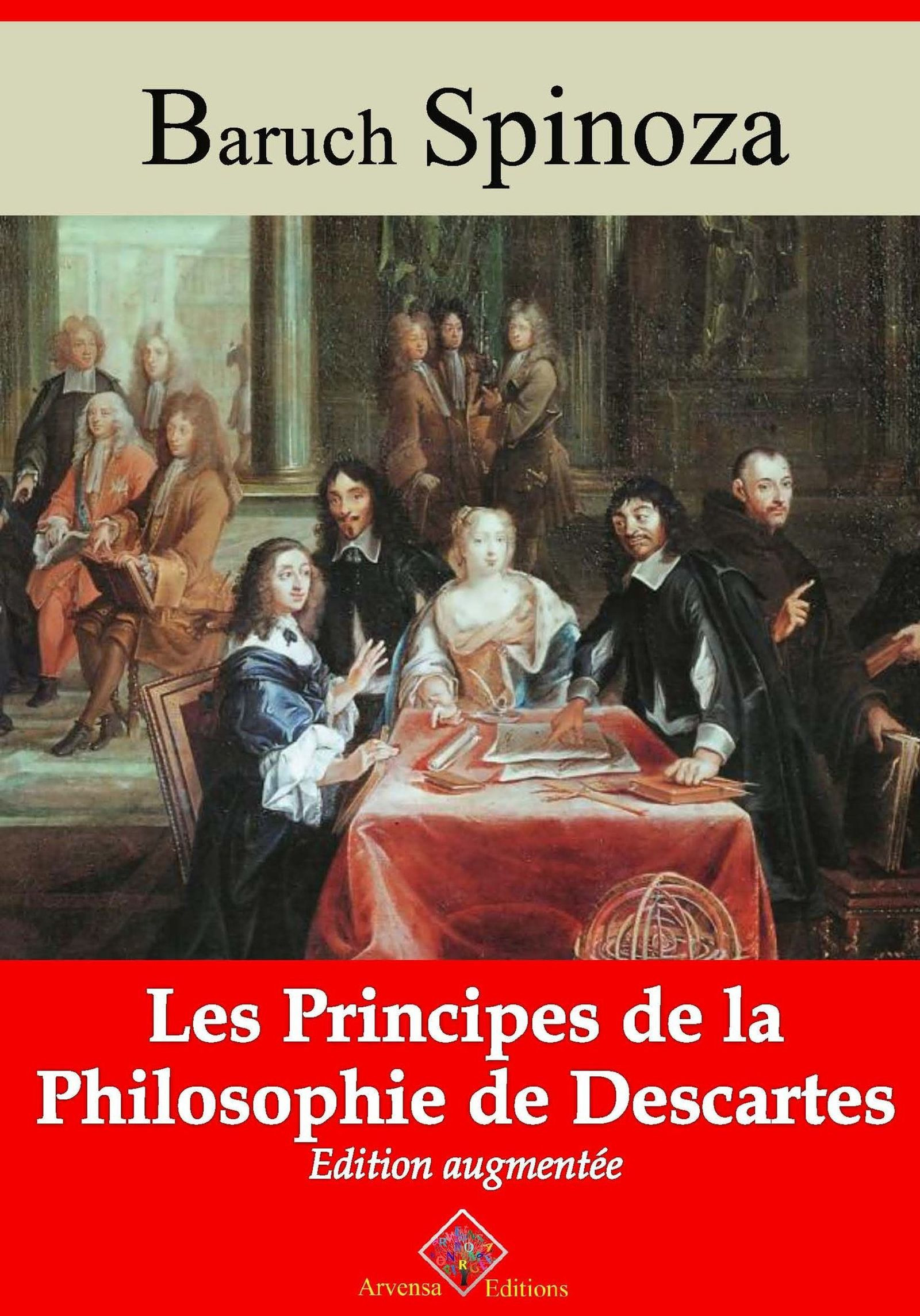 ebook cover of Les Principes de la philosophie de Descartes - suivi d'annexes, by Baruch Spinoza