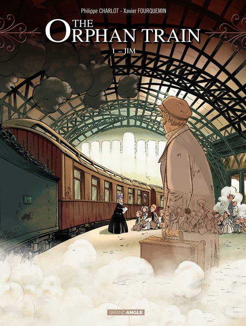 Couverture ebook de The Orphan Train - Volume 1 - Jim, de Philippe Charlot