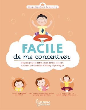 ebook cover of FACILE de me concentrer, by Isabelle Dalloz