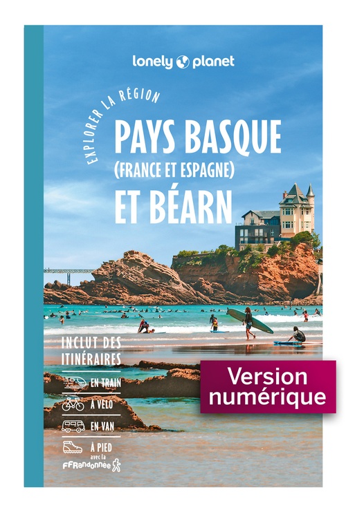 Couverture ebook de Explorer la région Pays basque et Béarn 7ed, de Collectif Lonely Planet