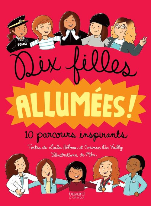 ebook cover of Dix filles allumées, by Heloua Laila