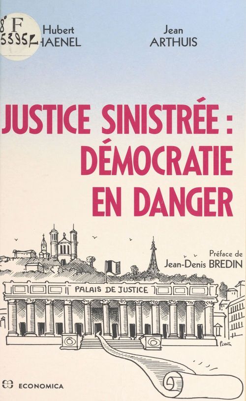 ebook cover of Justice sinistrée, by Hubert Haenel