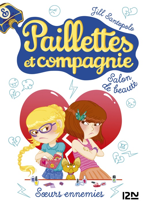 Couverture ebook de Paillettes et compagnie - tome 4 Soeurs ennemies, de Jill Santopolo