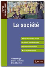 ebook cover of La société, by Etienne Akamatsu, France Farago