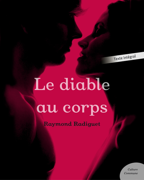 ebook cover of Le diable au corps, by Raymond Radiguet