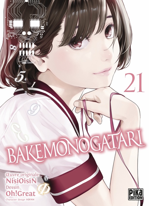 Couverture ebook de Bakemonogatari T21, de Oh!great
