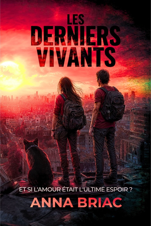 ebook cover of Les derniers vivants, by Anna Briac