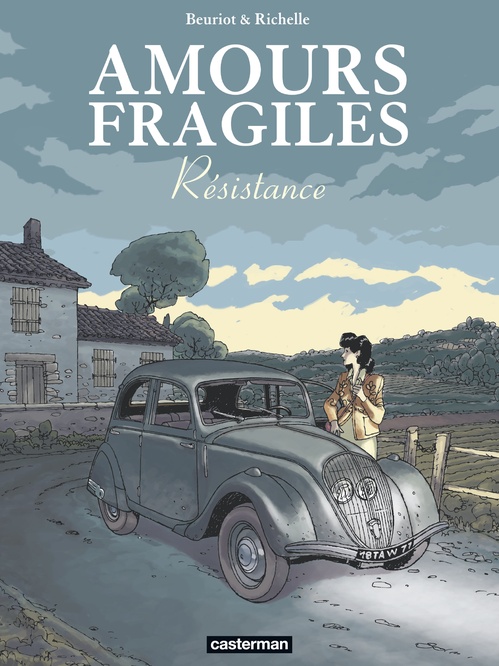 ebook cover of Amours fragiles (Tome 5) - Résistance, by Philippe Richelle, Jean-Michel Beuriot