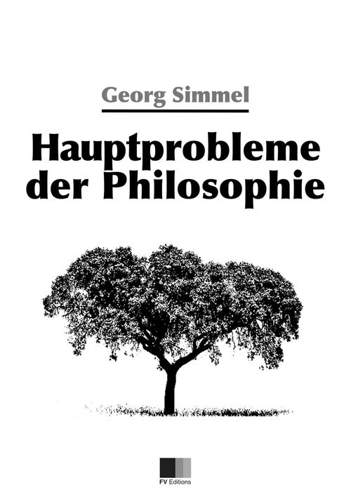 Couverture ebook de Hauptprobleme der Philosophie, de Georg Simmel
