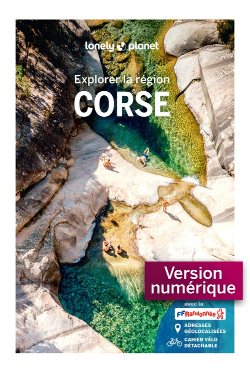 Couverture ebook de Explorer la région Corse 12ed, de Collectif Lonely Planet