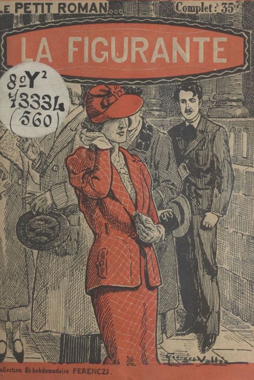 ebook cover of La figurante, by Alice Ravenne