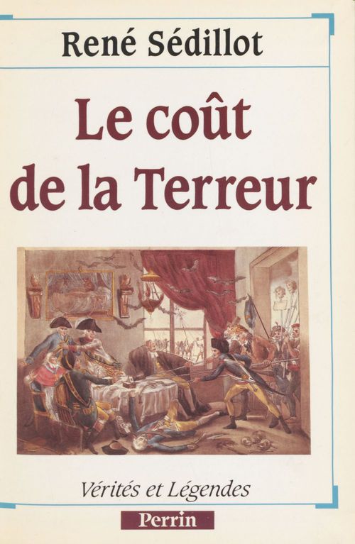 ebook cover of Le Coût de la Terreur, by Sedillot/R