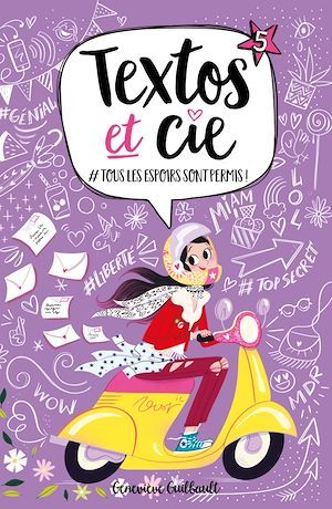Couverture ebook de Textos et Cie T05, de Geneviève Guilbault