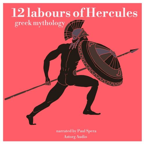 Couverture audiobook de 12 Labours of Hercules, a Greek Myth, de James Gardner