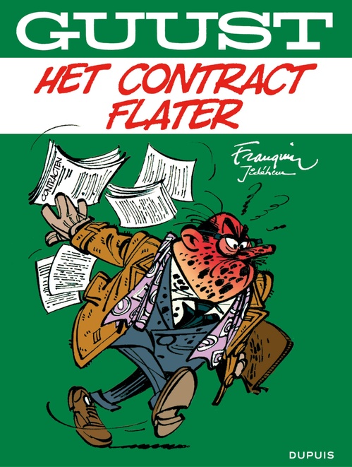 Couverture ebook de Het contract Flater, de Franquin