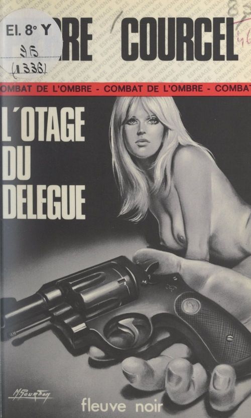 Couverture ebook de L'otage du délégué, de Pierre Courcel