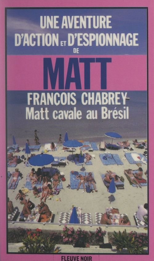 Couverture ebook de Matt cavale au Brésil, de François Chabrey