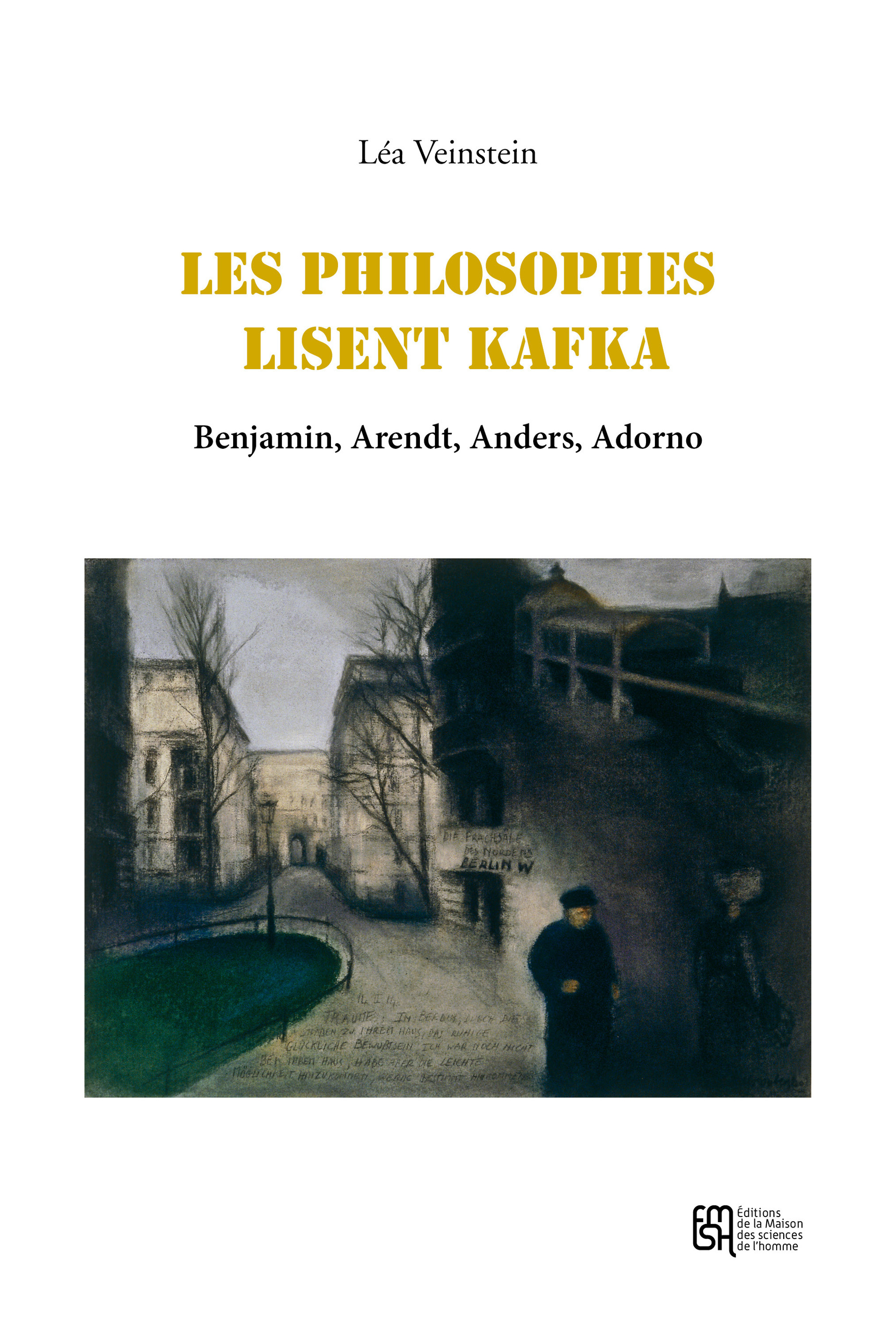 ebook cover of Les philosophes lisent Kafka, by Léa Veinstein