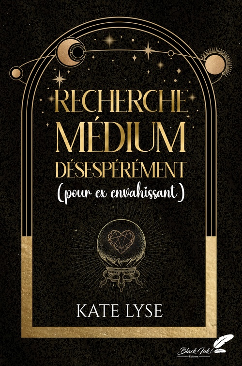 ebook cover of Recherche médium désespérément (pour ex envahissant) (nouvelle Halloween), by Kate Lyse