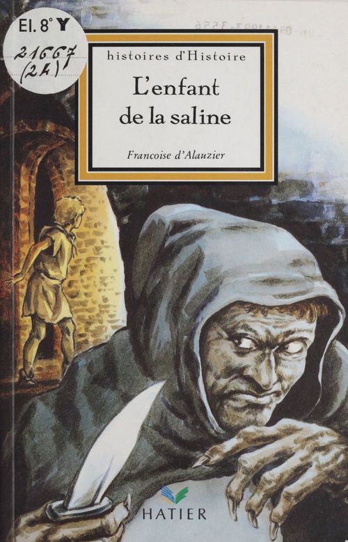 Couverture ebook de L'Enfant de la saline, de Francoise D' Alauzier