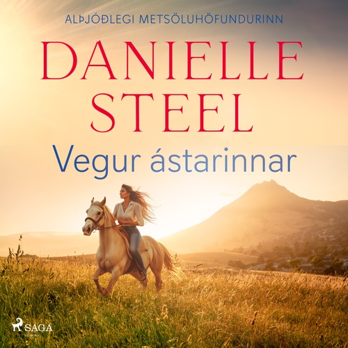 Couverture audiobook de Vegur ástarinnar, de Danielle Steel