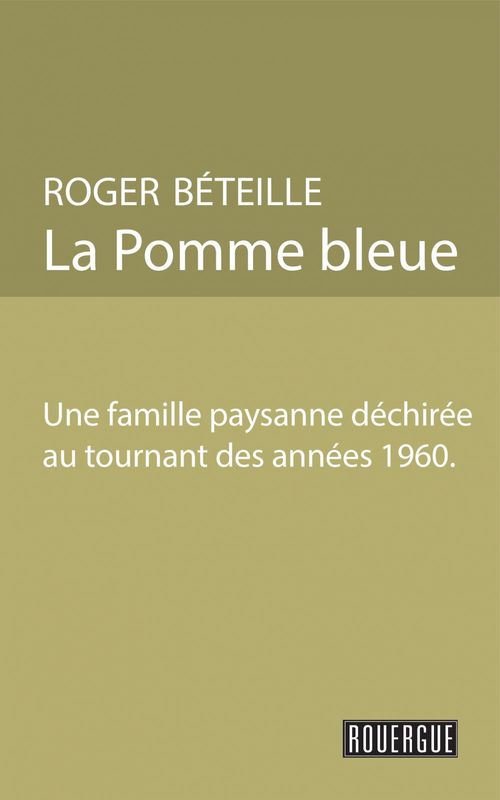 Couverture ebook de La pomme bleue, de Roger Beteille