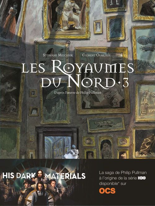 Couverture ebook de Les Royaumes du Nord (Tome 3), de Stéphane Melchior, Clément Oubrerie