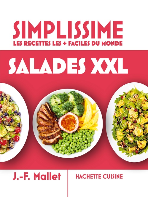 Couverture ebook de Mini Simplissime - Salades XXL, de Jean-François Mallet