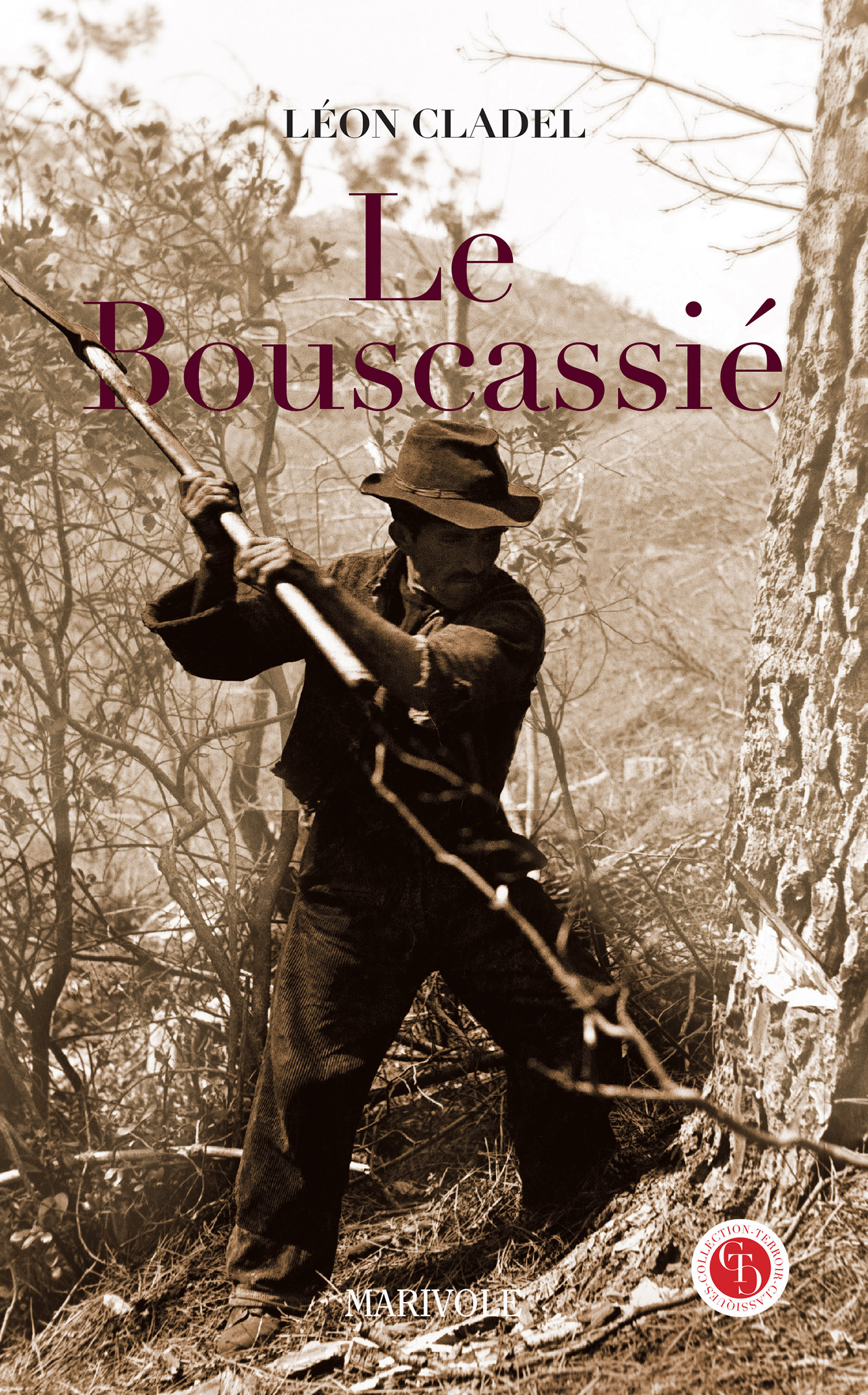 Couverture ebook de Le Bouscassié, de Léon Cladel