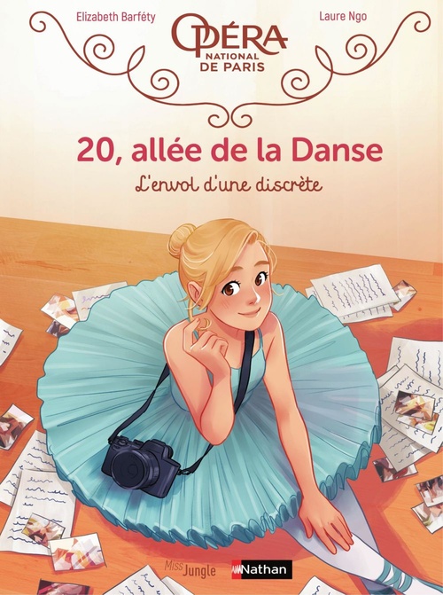 Couverture ebook de 20, allée de la danse - Tome 5 - L'envol d'une discrète, de Elizabeth Barféty, Laure Ngo