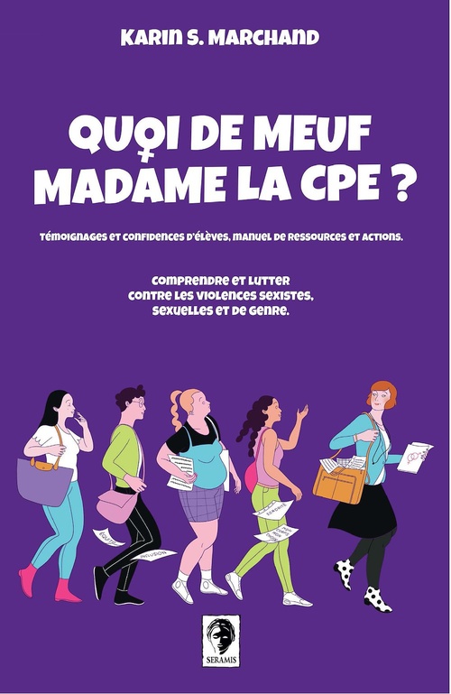 Couverture ebook de Quoi de meuf Madame la CPE ?, de Marchand Karin S.
