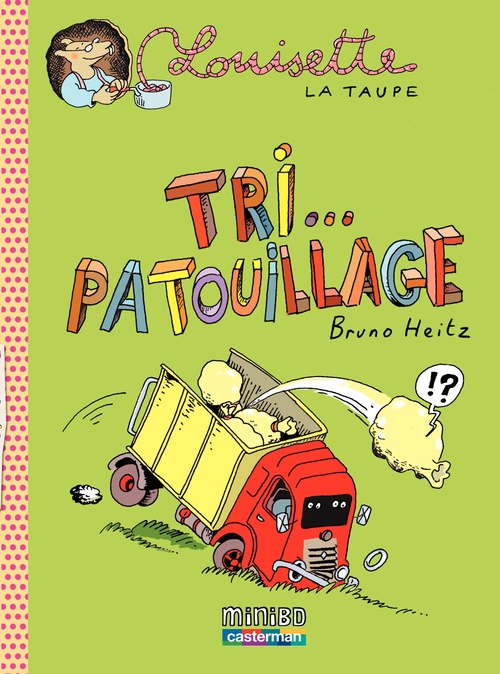 Couverture ebook de Louisette la taupe (Tome 6) - Tri... patouillage, de Heitz