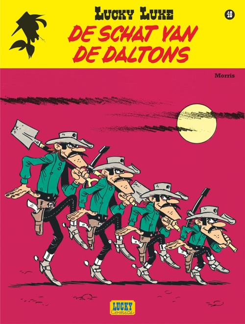 Couverture ebook de De schat van de Daltons, de Vicq