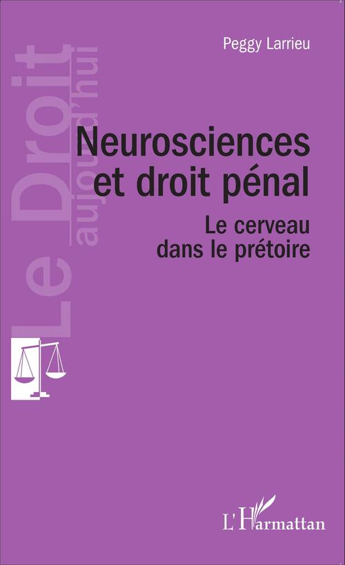 ebook cover of Neuroscience et droit pénal, by Peggy Larrieu